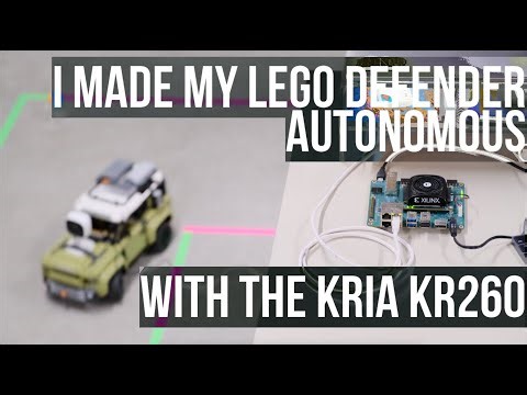 I Made My Lego Defender Autonomous with the Kria KR260 (Part 3)