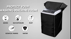 Portable Washing Machine Cover,Top Load Washer Dryer Cover,Waterproof Full-Automatic/Wheel Washing Machine Cover (S (20"20"34"))