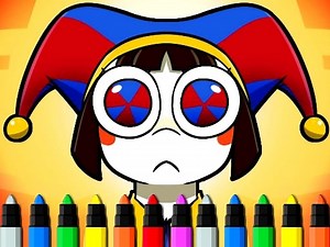 Play Digital Circus Coloring Adventure | Free Online  Games. KidzSearch.com