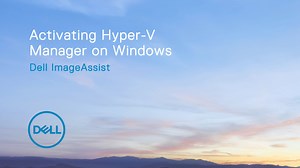 Aktivieren von Hyper-V Manager unter Windows