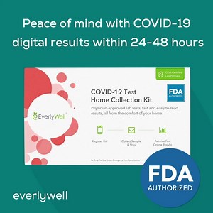 Think you have been exposed to COVID-19 or just want to just be safe? Take the questionnaire today to see if you are eligible for the FDA authorized COVID-19 test home collection kit. | Everlywell