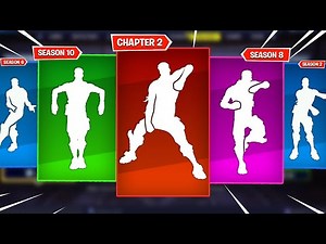 Legendary Fortnite Dances Of Each Season...