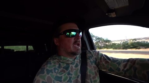 Strong river current yields totally unexpected catch