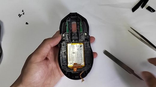 罗技G903游戏鼠标拆解微动更换.mp4 #鼠标维修 #罗技 #罗技鼠标 #罗技g502 #罗技g903