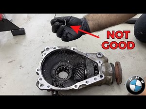 How To Remove the Front Differential on BMW xDrive F10 F01 | BOND Garage