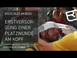 Platzwunde am Kopf auf Bergtour behandeln – Tutorial (32/43) | LAB ROCK