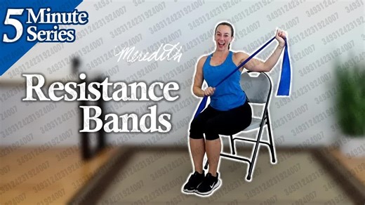 2026.01.04 【Senior Fitness With Meredith】5分钟全身阻力带锻炼：适合老人和初学者