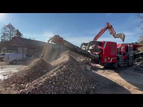 Nordmann T1060 jaw working c&d waste