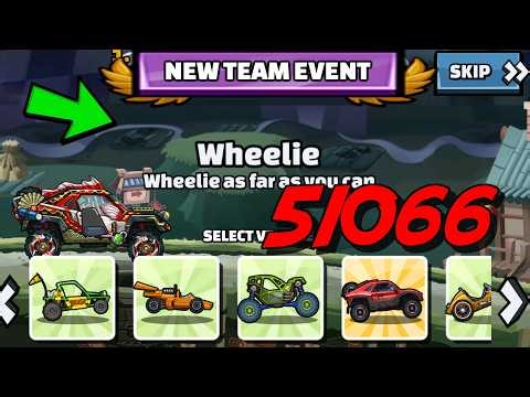 ❗🔔 51066 NEW Team Event (Lunar Locomotion) - Hill Climb Racing 2