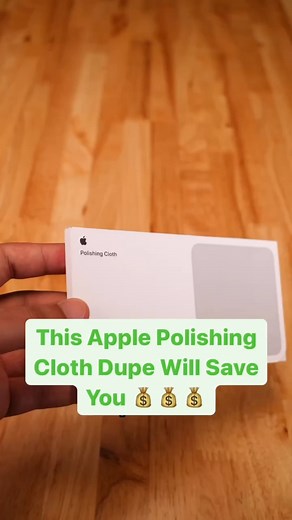 Ditch Apple's polishing cloth and get this dupe instead!✅ #dupealert #applepolishingcloth #applefan #appleaccessories #amazonalternatives #iphone14pro #iphoneaccessories #dupethat #amazondupes | How-To Geek Reviews