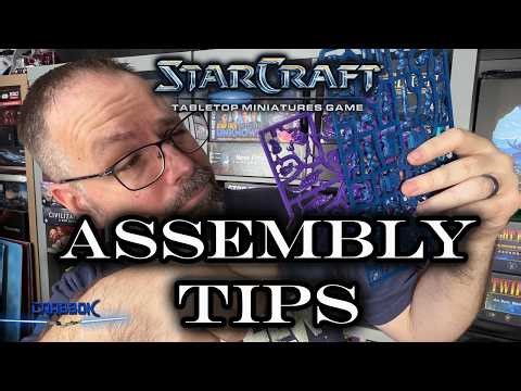 How to Build StarCraft Miniatures - Tools, Glue, and Assembly Tips!