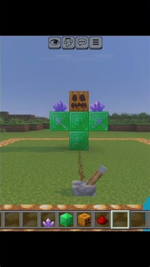 Mutant creeper in Minecraft 🤯😳 #minecraft #shorts