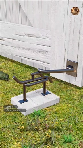 eThis Is powerful door mechanism #shorts #diy