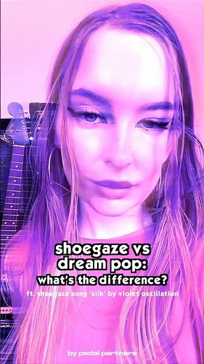 what's the difference between shoegaze & dream pop music? #shoegaze #dreampop #slowdive