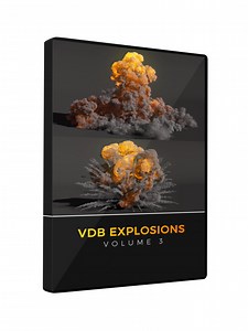 VDB Explosions Pack Volume 3: Animated - The Pixel Lab
