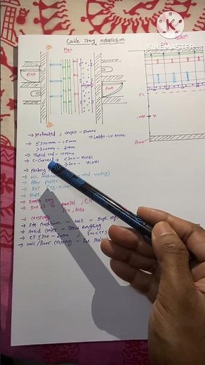 How to install electrical cable tray for power cables #education