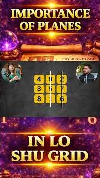 Why Are Planes Important in the Lo Shu Grid? 🤔 #aakritisonawala #numerologist #shorts