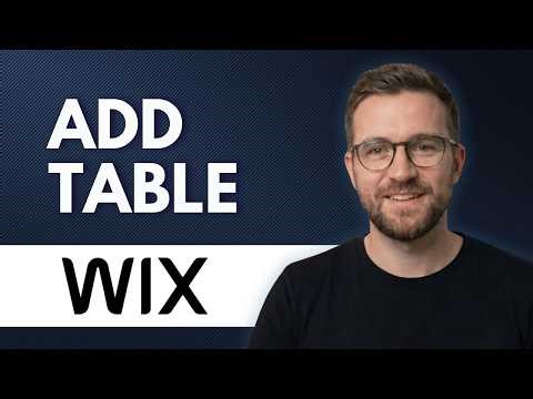 How to Add a Table in Wix Studio (Step By Step 2026)