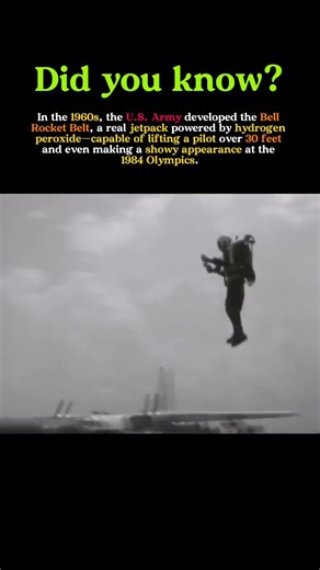 The Real U.S. Army Jetpack: The Bell Rocket Belt That Actually Flew