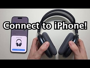 AirPods Max 2 / 1: How to Connect to iPhone & Set Up!