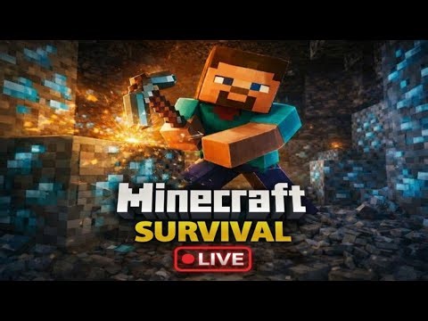 Minecraft Survival 🔴 | Day 15 — Diamond Bast Mining 💎✴️ #Minecraft #DiamondMining #shorts #live