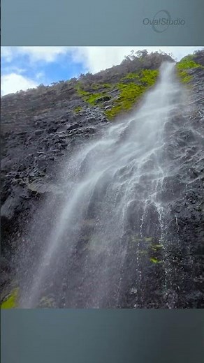 Ocean Waterfall, Azores #waterfall #sereneescape