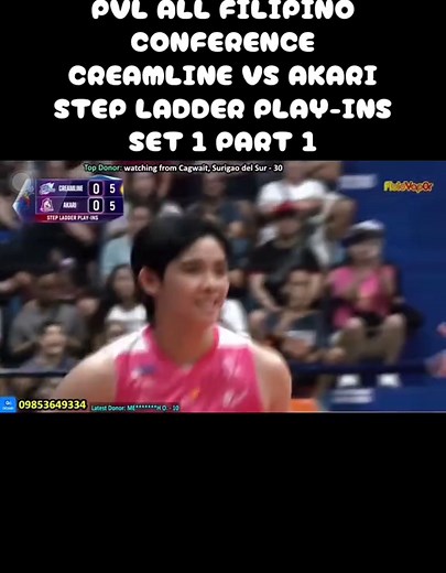 Creamline vs Akari: PVL All-Filipino Conference Play-Ins