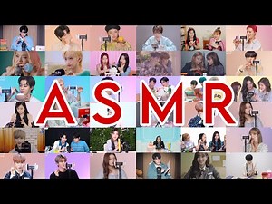 20 minutes of Kpop Idols doing ASMR No talking