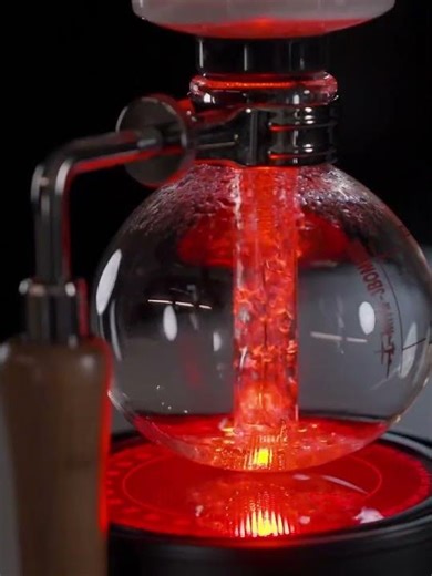 MHW-3BOMBER Siphon Coffee Maker with Wooden Handle,Vacuum Brew