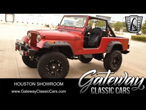 1982 Jeep Scrambler For Sale #3042 Gateway Classic Cars Houston Showroom
