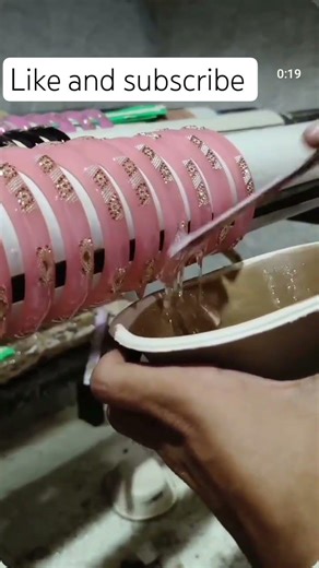 # hand made bangles # chemical bangles # new design ##