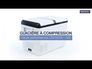 Glacière NORAUTO 52L 12/24/230V Compression