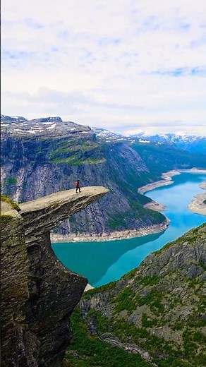 Norway’s Rock Hanging Over Nothing: Trolltunga 🇳🇴⛰️✨