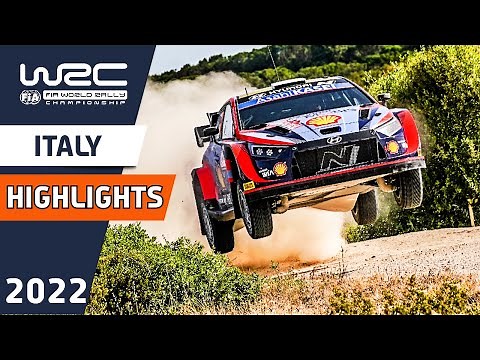 WRC Rally Highlights : Rally Italia Sardegna 2022 - SHAKEDOWN STAGE