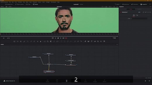 DeepFaceLab导出后使用达芬奇进行调色合成！