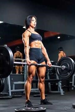 Heavy Deadlifts: Female Beast Mode 💥 Power Unleashed #deadlift #heavydeadlift #strongwomen