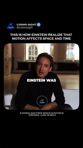 Cosmo Sight - Astronomy & science on Instagram: "Einstein didn’t need fancy labs or high-tech machines to change our understanding of the universe. His greatest tool was his mind. Through “thought experiments,” he could sit at a desk or stand at a blackboard and imagine scenarios that revealed hidden truths about reality. #astronomy #astrophysics #theoryofrelativity"
