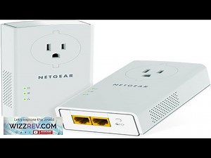 NETGEAR Powerline adapter Kit 2000 Mbps Wall-plug 2 Gigabit Ethernet Ports Review