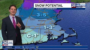 Boston 25 latest weather forecast