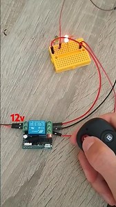 Remote Control 433MHz Rf Transmitter Receiver Test #shortsvideo #radiocontrol#remotecontrol