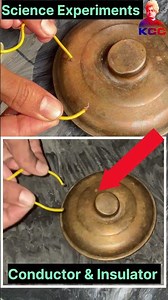 Experiment Of Conductor & Insulator || Science Experiments #experiment #science