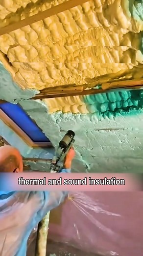 Thermal and Sound Insulation Application Process