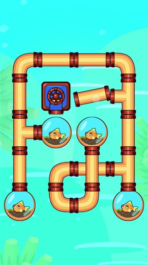 Save the fish pull the pin game play #savethefish #pullthepin #puzzlegame #walkthrough #games #short