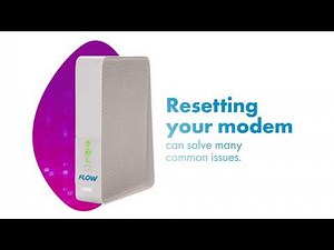 How to Reset Modem | Flow