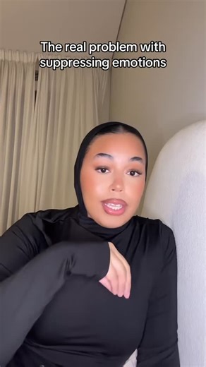 Juwayria Al-Ghazzali 🇲🇦 on Instagram: "Ignoring emotions can lead to serious long term impacts. Use JGHAZ50 for 50% off your first 3 sessions with @nafsihealth"