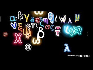 Greek alphabet Dance