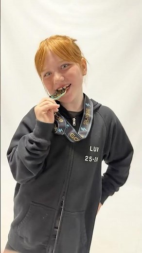 Adley won GOLD!! 🥇she did so good at her first dance competition!