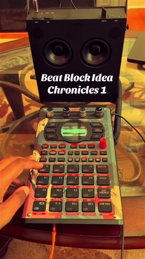 Usually never would post half finished ideas but if i’m truly treating this page as a journal I need to be transparent. This is just a visual example of an idea I made when I had beat block. While its unfinished(and may never be finished) creating even when I’m not feeling inspired has helped me to stay consistent during the last month whereas before I had a nasty habit of taking weeks to month long breaks from creating. #sp404mk2 #sampling #samplechopping