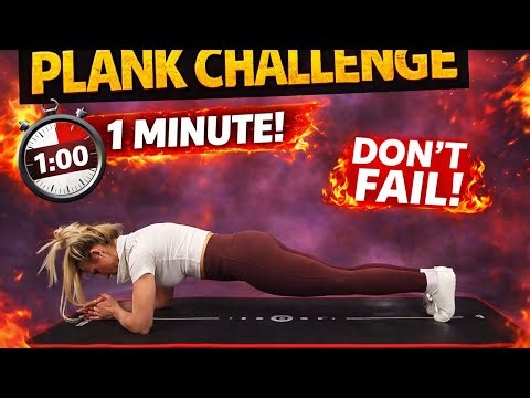 10 minutes Plank Challenge -Can You Survive?