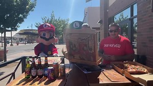 5.7K views · 46 reactions | Happy Muchie Friday Las Cruces! We are here at Rad Retrocade hanging with Mario and Luigi sampling some pizza that will be at the Pizza Fest next weekend. Dont forget to get your tickets at lcpizzafest.com so you can get unlimited pizza sampling too! | Everything Las Cruces, NM | Facebook